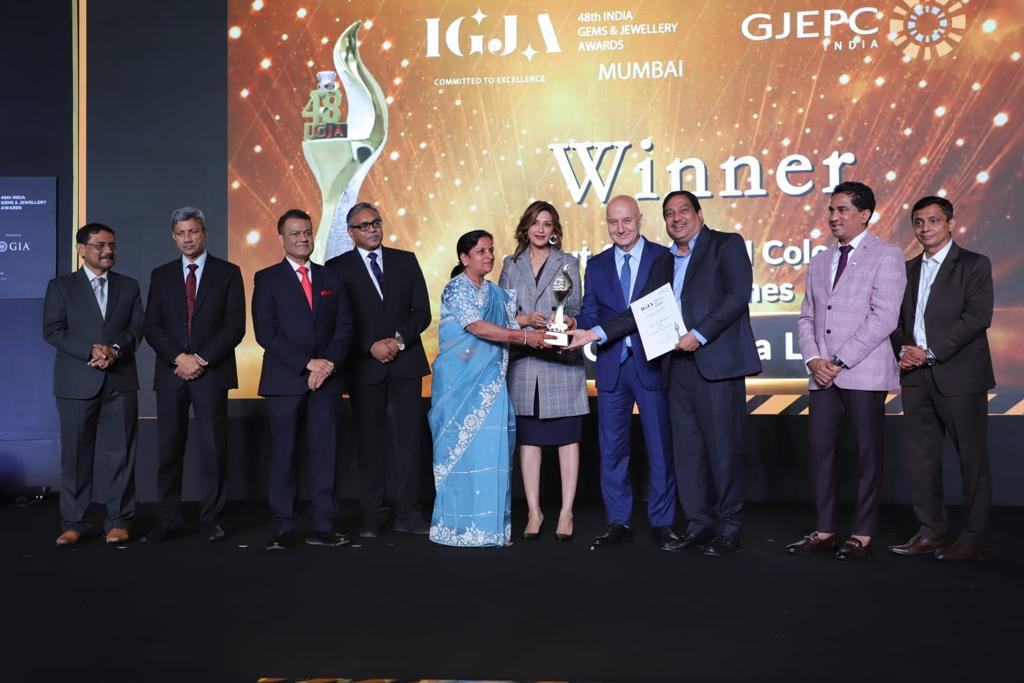 RMC GEMS India Ltd. Wins Highest Export Award for Cut & Polished Coloured Gemstones
