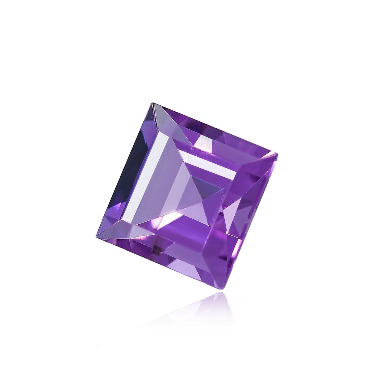Brazilian Amethyst 8MM Square