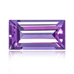 Brazilian Amethyst 10X5MM Baguette Cut