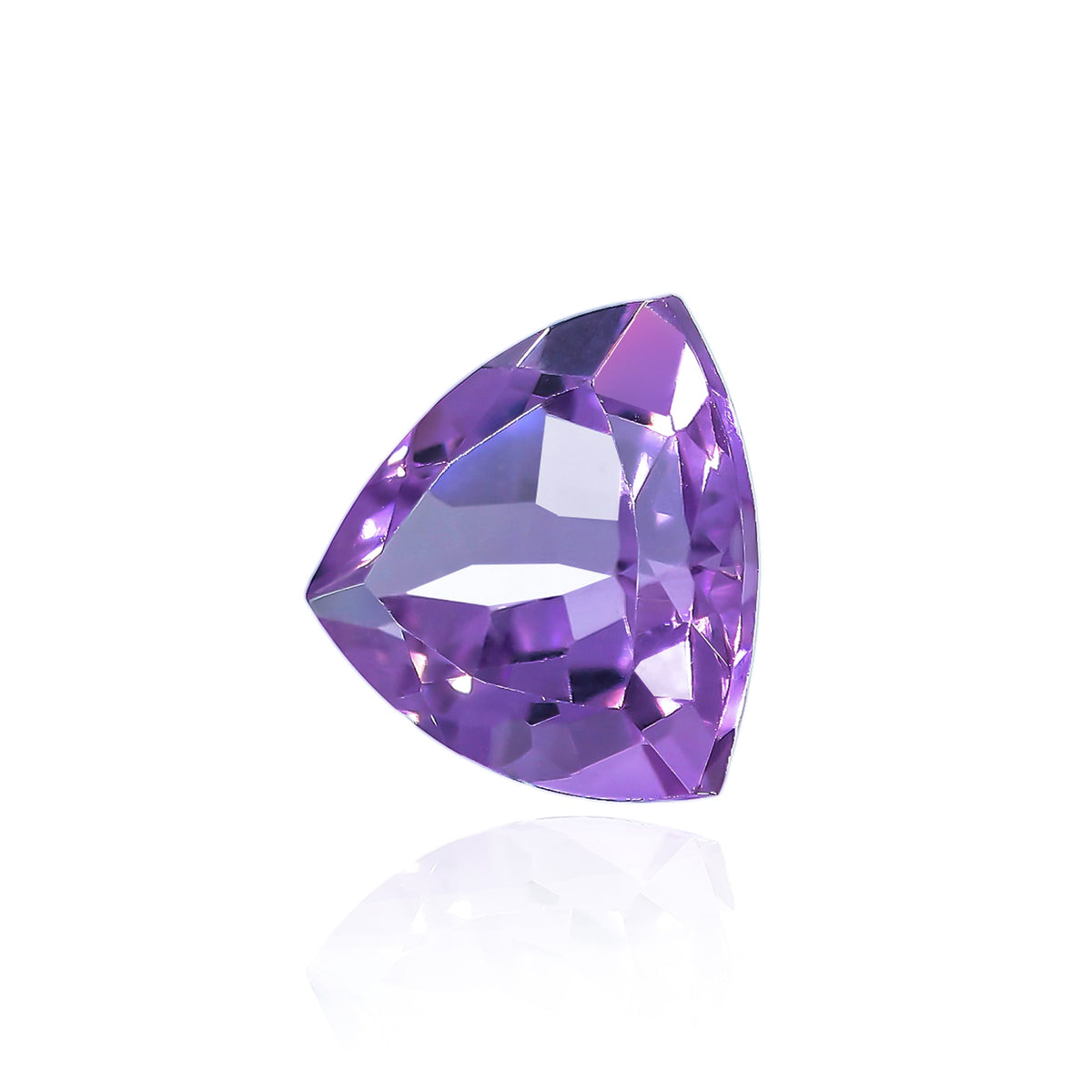Brazilian Amethyst 9MM Trillion - Stock Unlimited