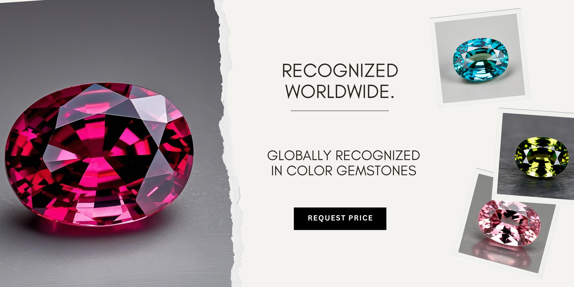 RMC Gems award winning color gemstone company India