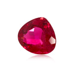 Rubellite 11.34CT Heart Side View