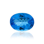 Swiss Blue Topaz 42.46 CTS 17.95X24.19X11.77 MM Oval - shoprmcgems
