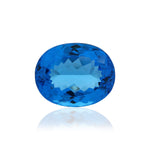 Swiss Blue Topaz 38.67 CTS 19.81X32.37X10.90 MM Oval - shoprmcgems