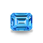 5X3MM Octagon Cut Swiss Blue Topaz - Stock Unlimited