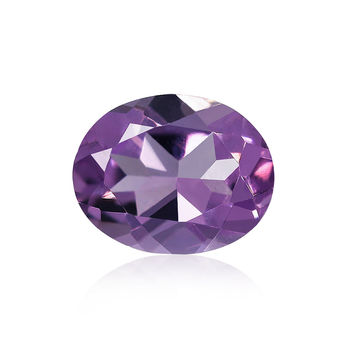 Brazilian Amethyst 5X4 MM Oval