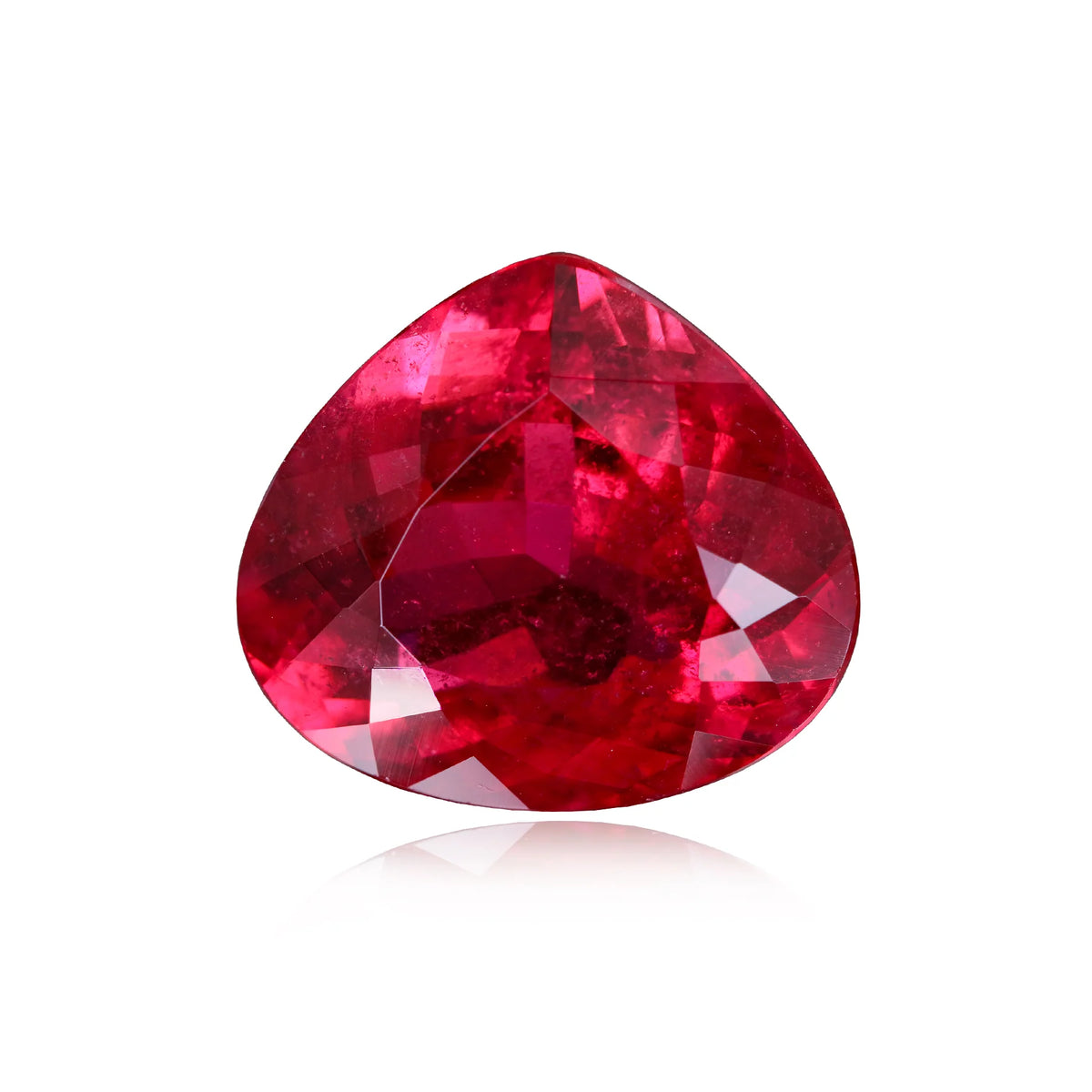 Rubellite 11.34CT Heart