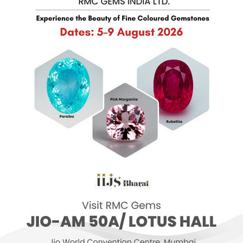 Experience the Beauty of Fine Coloured Gemstones at IIJS Bharat 2026