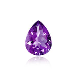 6.14CT Brazilian Amethyst 16X12MM Pear Cut