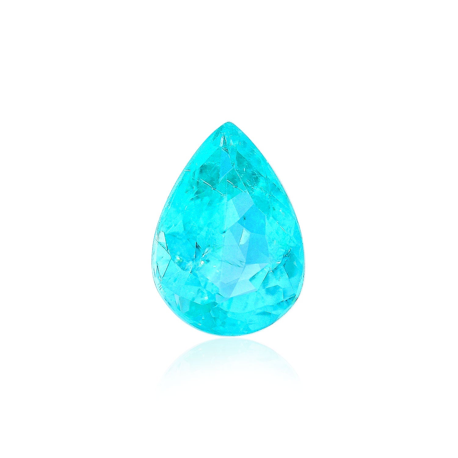 蒼姫ラピス / Paraiba tourmaline Paraiba Tourmaline 0.96 CT 8.1X5.7 MM Pear Cut– RMC GEMS INDIA LIMITED