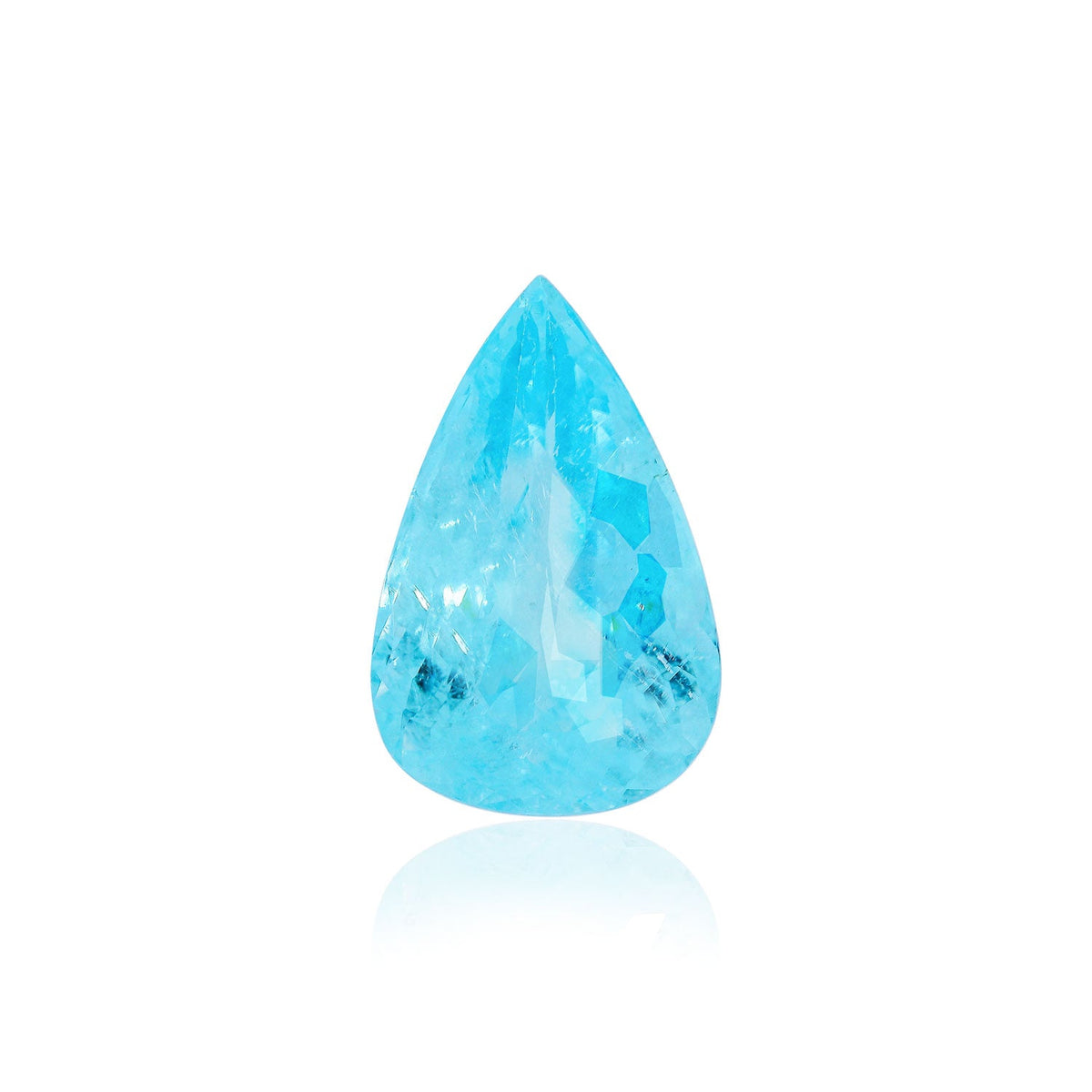Paraiba Tourmaline 3.77 CT 14X9 MM Pear Cut