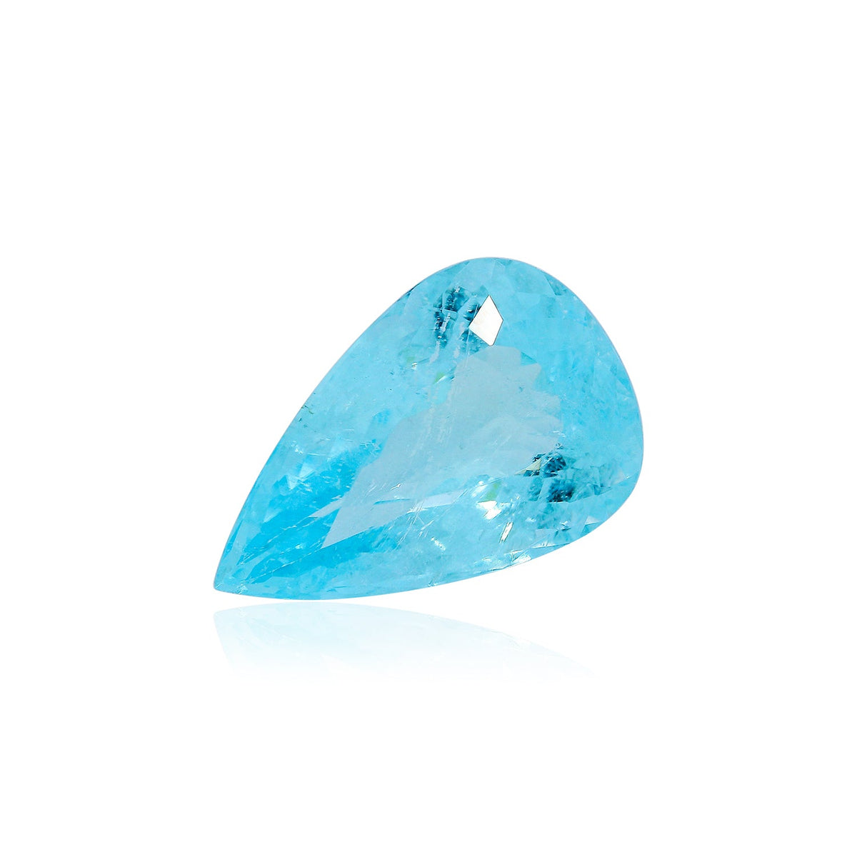 Paraiba Tourmaline 3.77 CT 14X9 MM Pear Cut