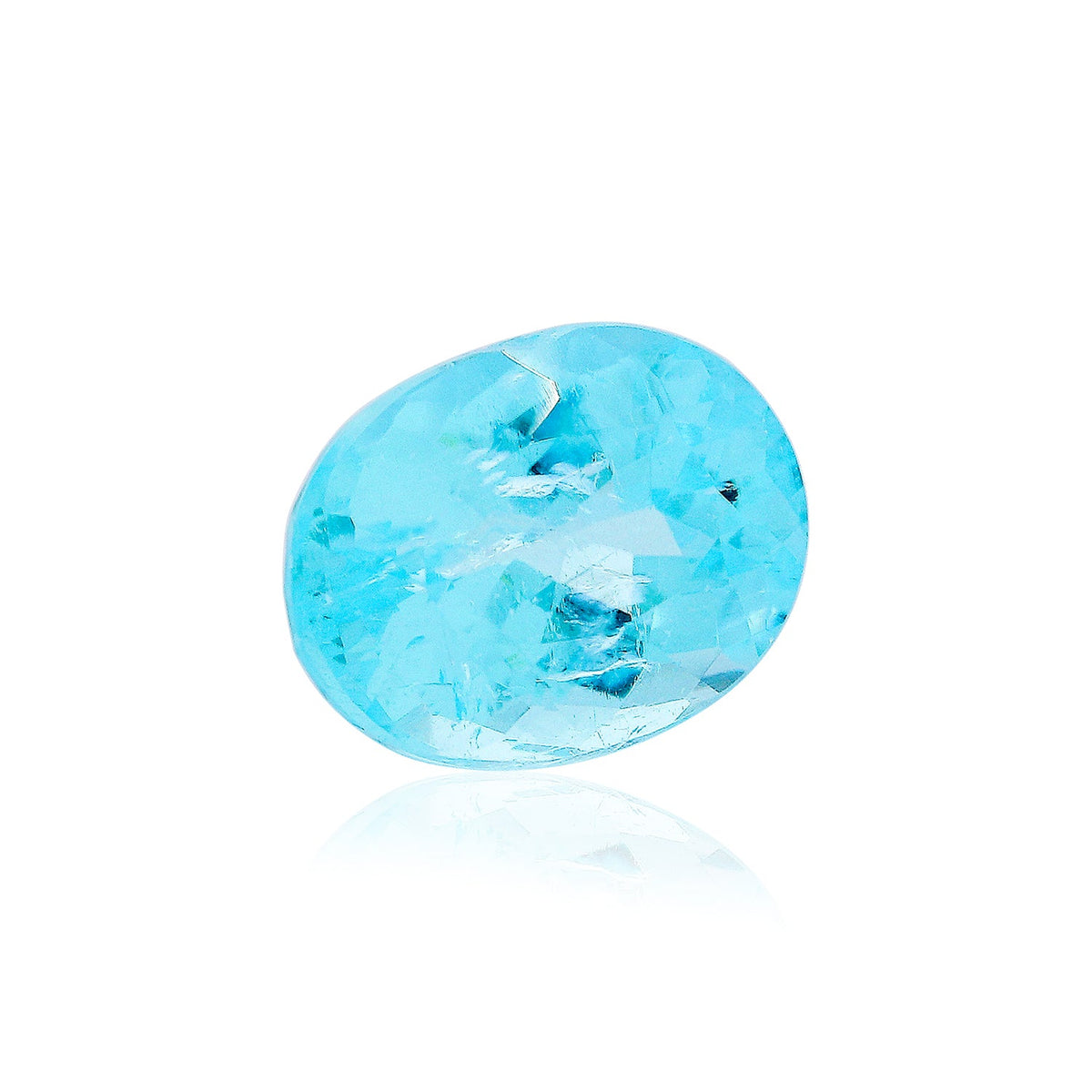 Paraiba Tourmaline 1.57 CT 8X6 MM Oval Cut