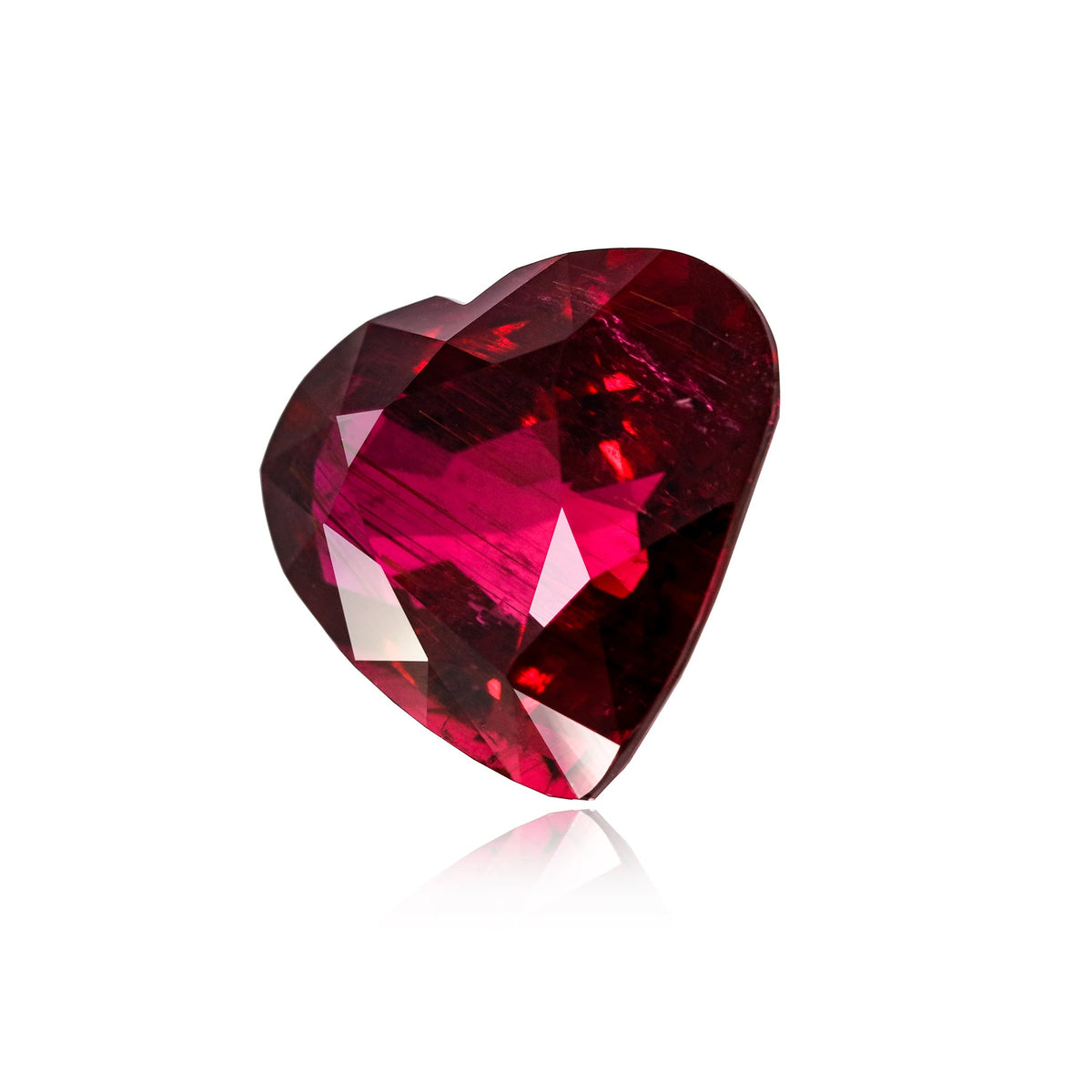 Rubellite 20.45 CT Heart - shoprmcgems