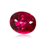 Rubellite 15.17CT Oval Side View